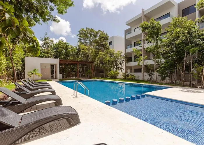 Families Paradise 10min To Wifi 300mb Gym Playa del Carmen