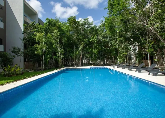 Families Paradise 10min To Wifi 300mb Gym Playa del Carmen